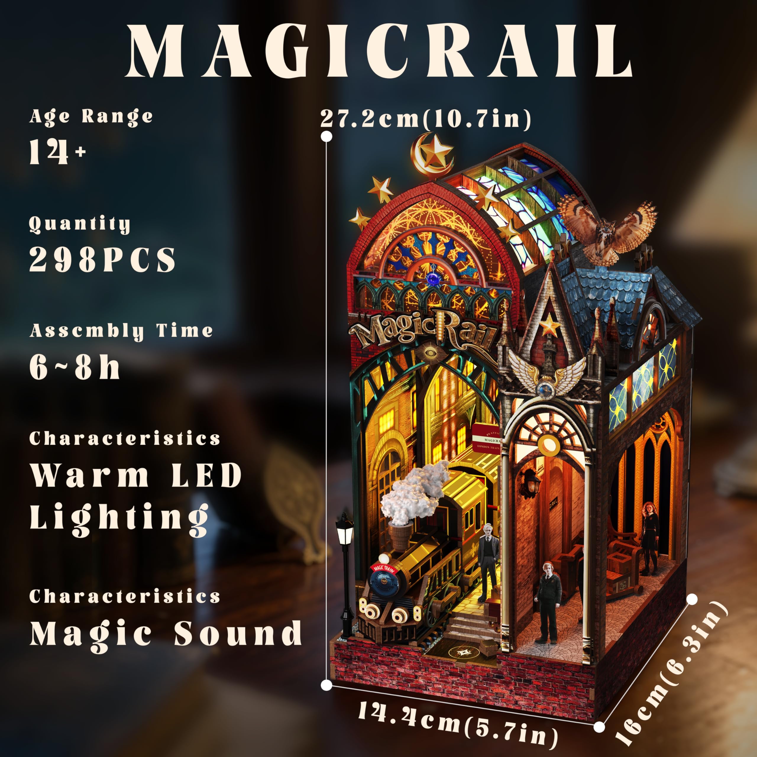 PENIXEL 3D puzzle assembly guide helps you build step by step.