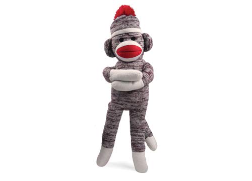 Pennington Bear Company Sock Monkey knit-detail shows handmade texture and durable, cozy feel.