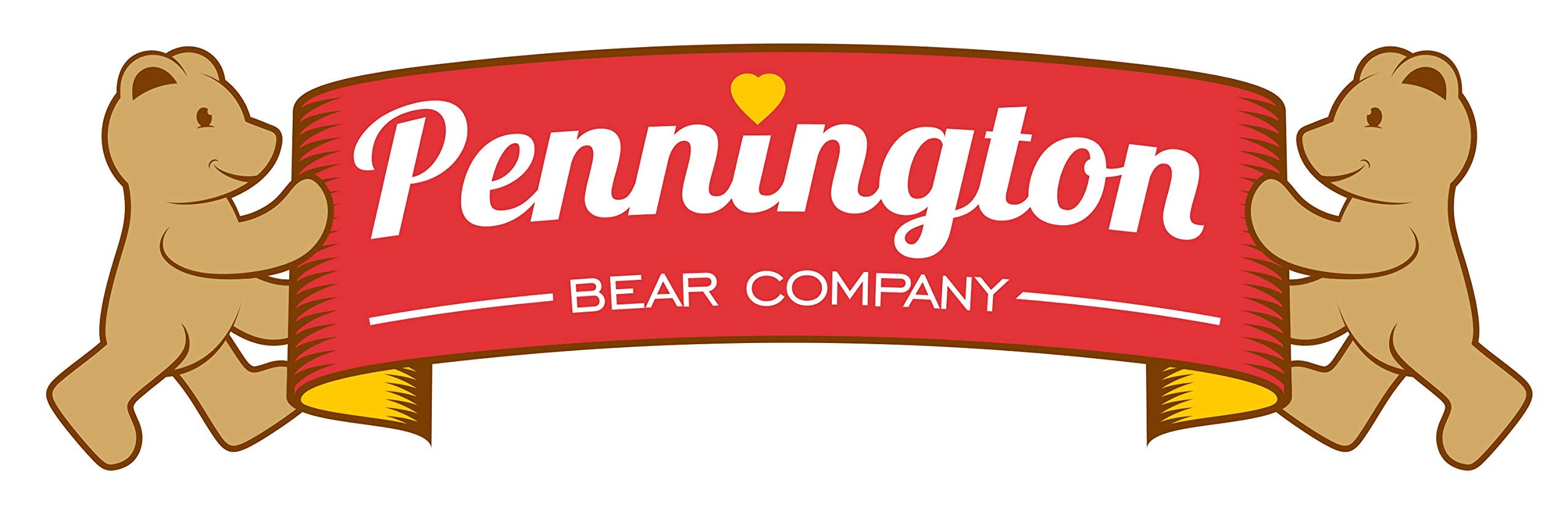 Pennington Bear Company Sock Monkey size-20-inch highlights its display-ready 20-inch size for gifting.