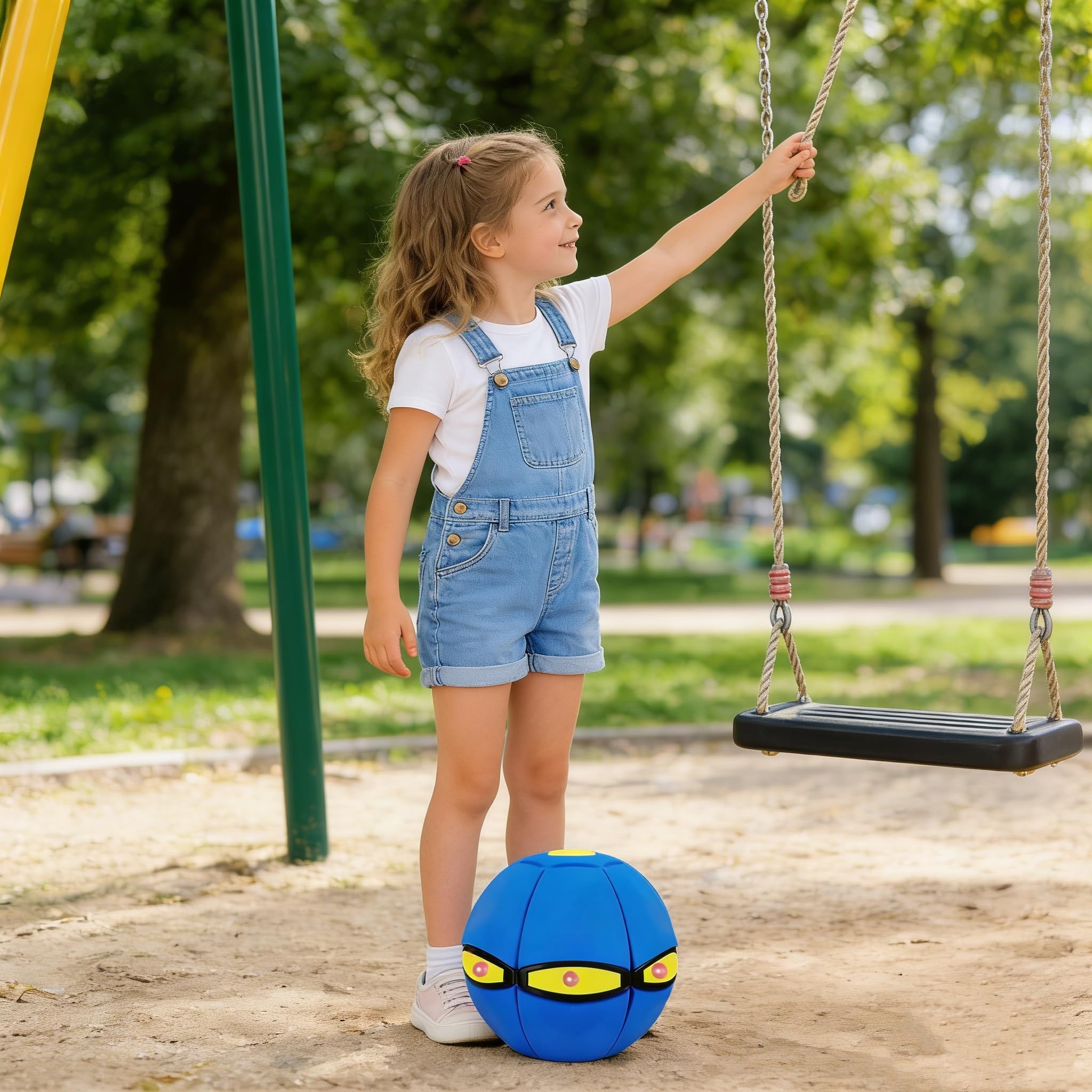 Peocryy Magic Bouncing Ball portable-pack fits in a bag.