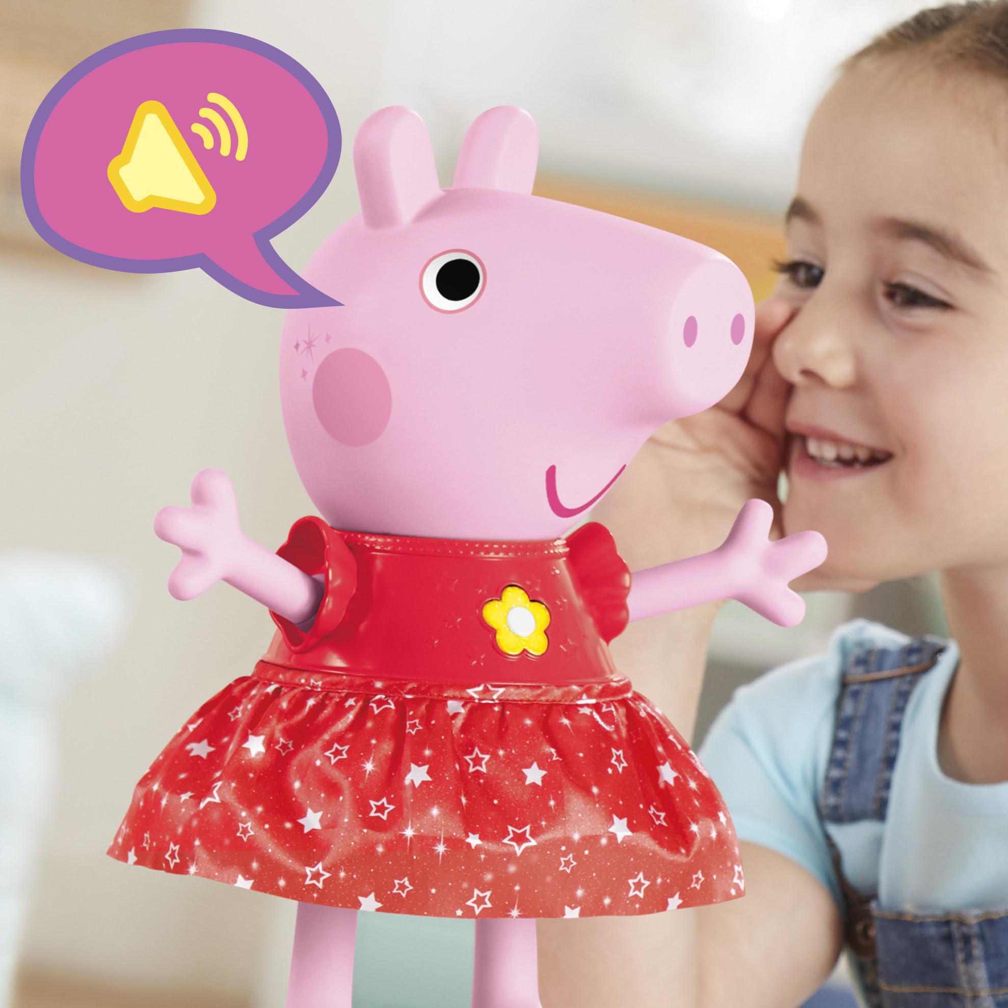 Peppa Pig 55-plus sounds and reactions boost expressive play