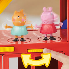 Danny Dog figure ready to jump into Peppa Pig party playset action.