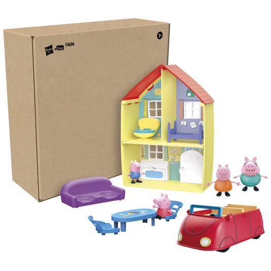 Peppa Pig family home furniture including bed sofa and table for pretend scenarios