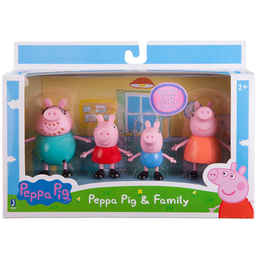 Peppa Pig Family Pack George figure, 3-inch poseable for storytelling