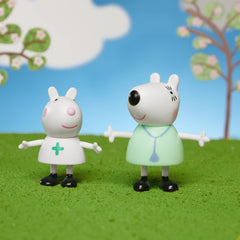 Peppa Pig gift-ready set of preschool figures sparks imaginative pretend play.