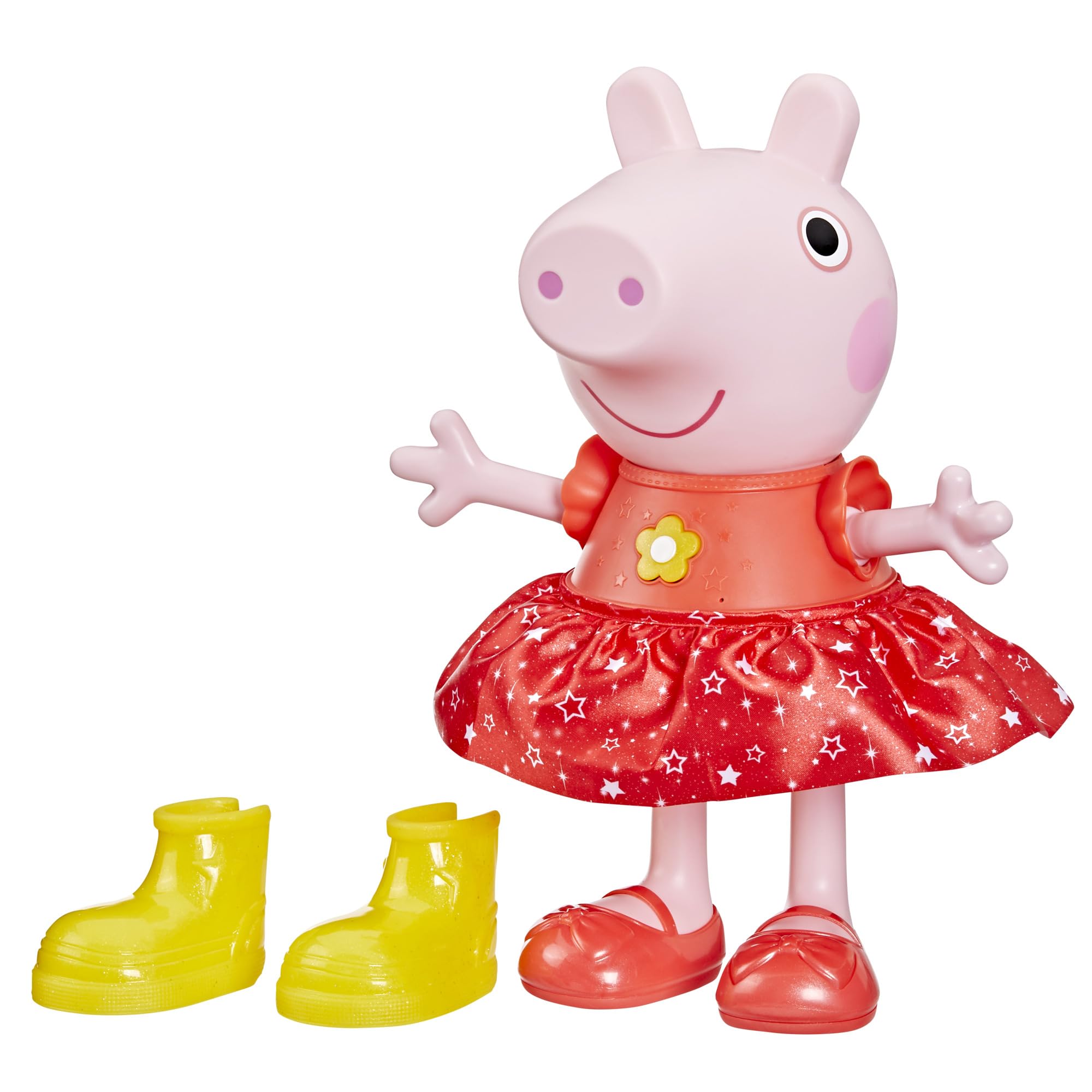 Peppa Pig muddy puddles party doll ready for imaginative play and singing