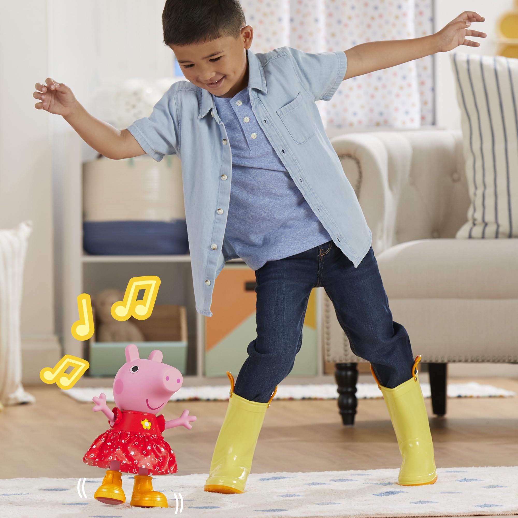 Peppa Pig muddy puddles theme song and interactive sound effects