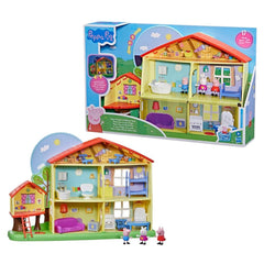 Peppa Pig playtime house front view with interactive features for storytelling