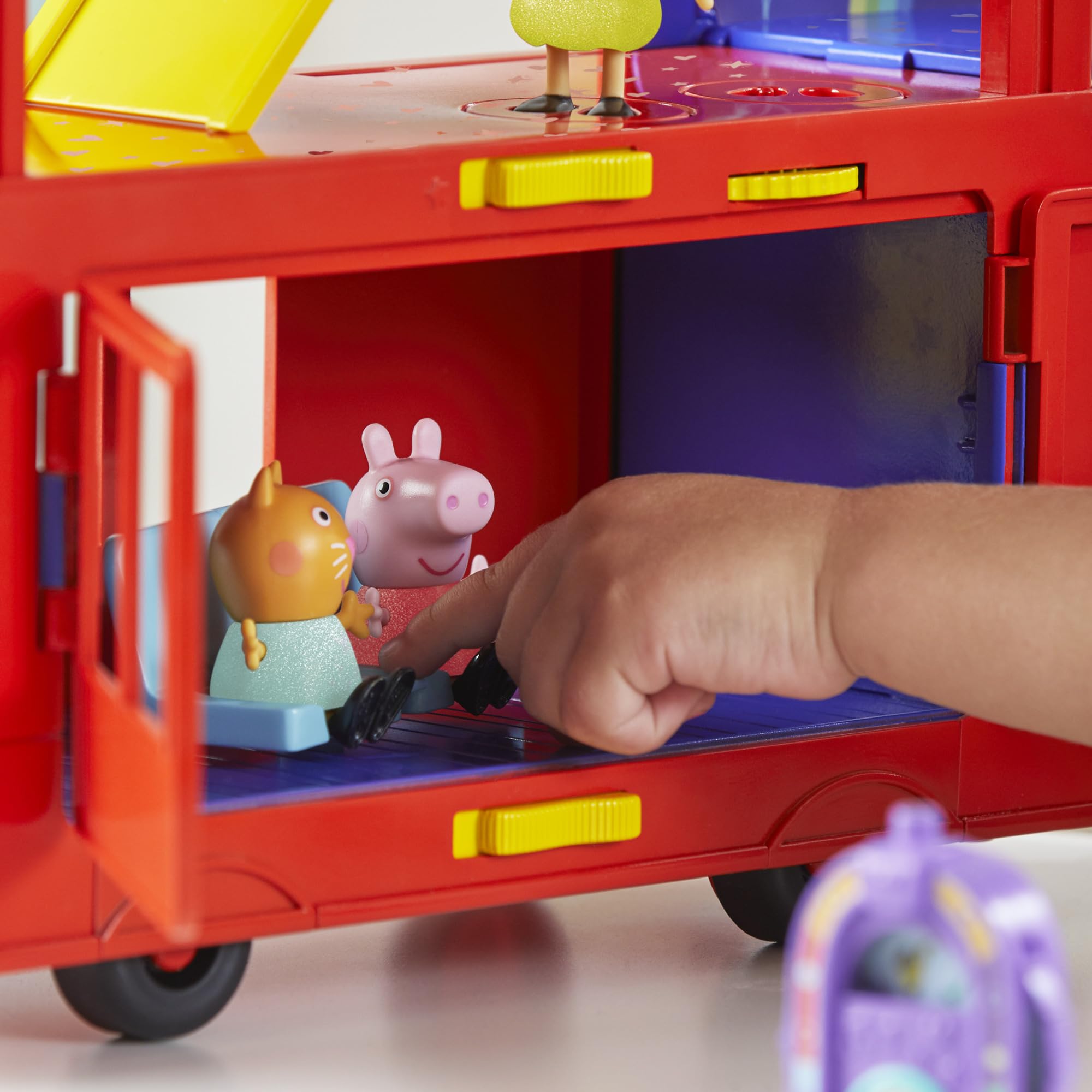 Peppa Pig jukebox prop for pretend music and celebrations.