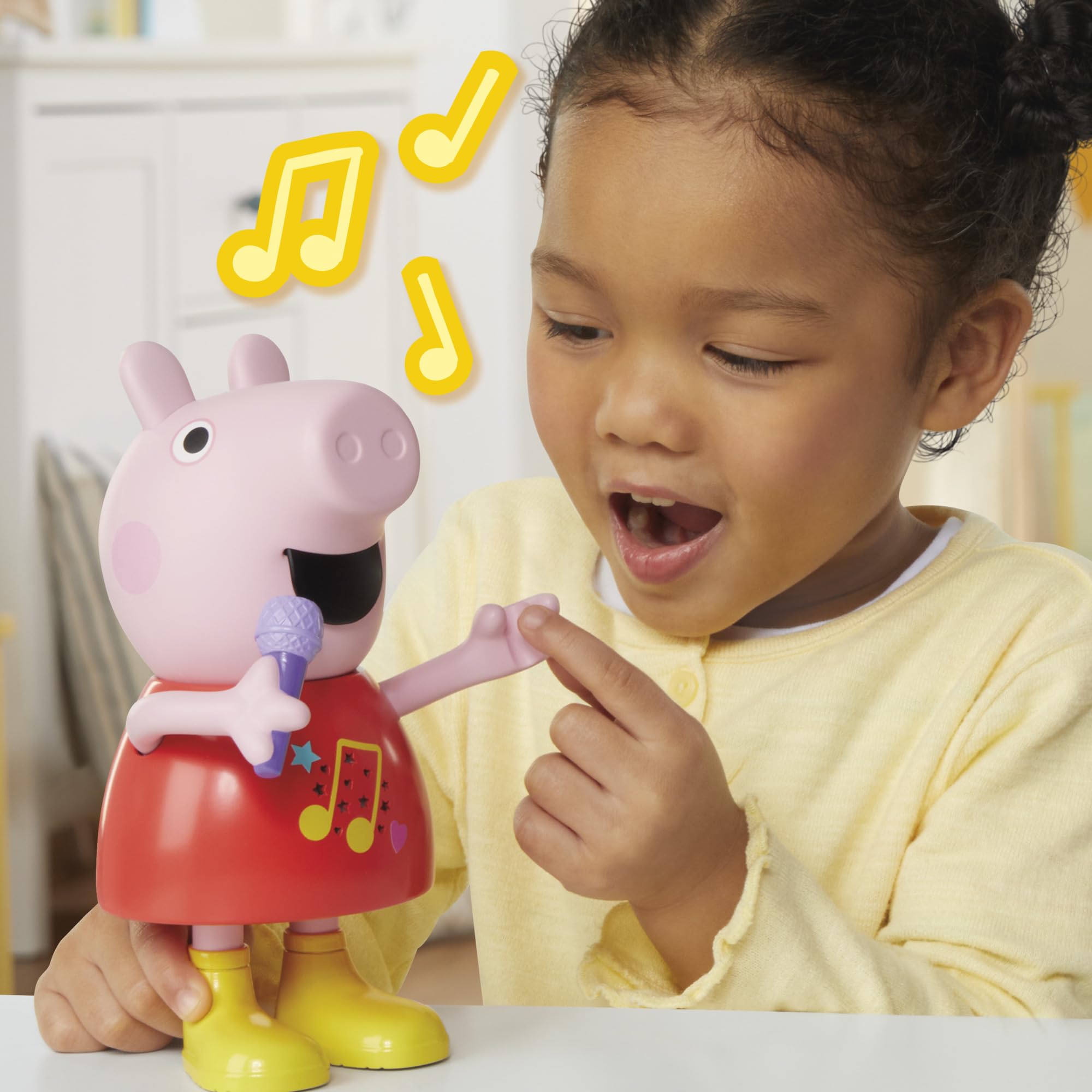 Peppa Pig Talk & Sing features four songs, including the Peppa Pig theme