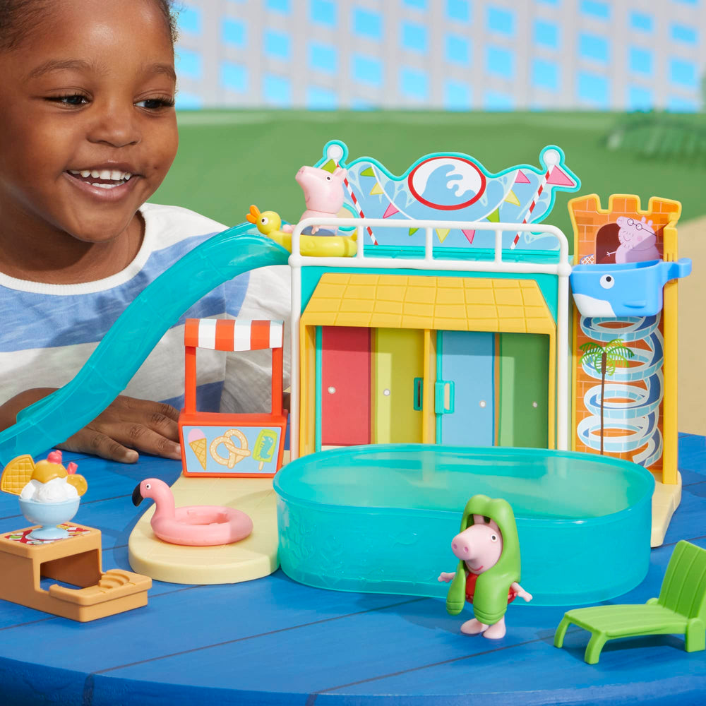 Peppa Pig Waterpark sundae stand adds tasty storytelling opportunities for snack breaks.