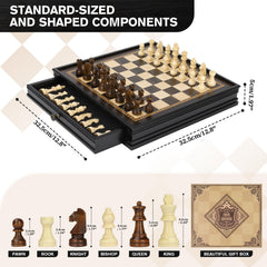 Checkers board on table ready for a family game night with Peradix.