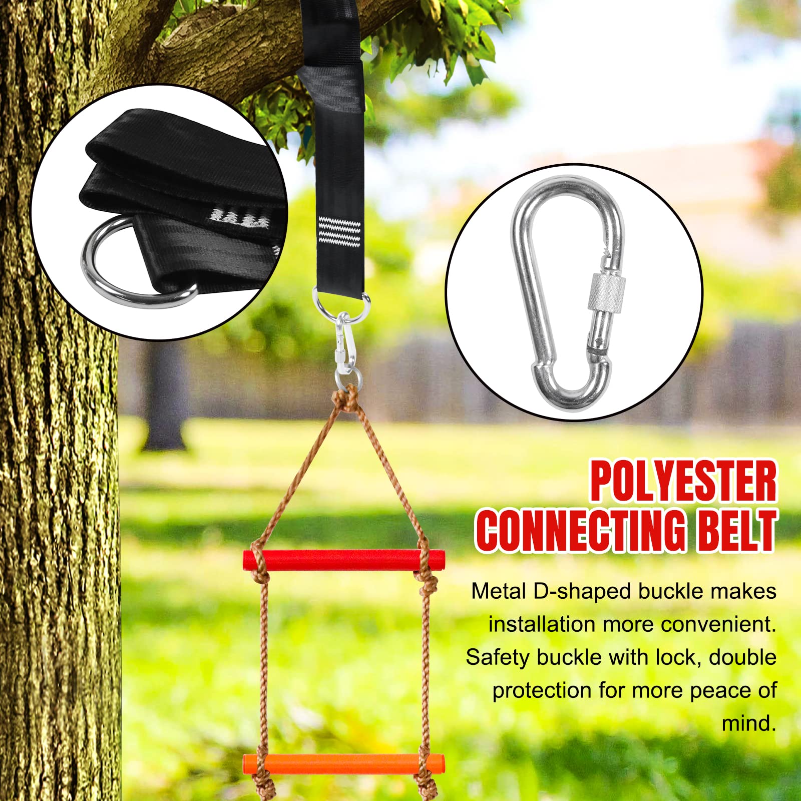 Perantlb colorful rope ladder design invites outdoor activity
