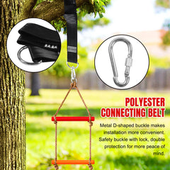 Perantlb colorful rope ladder design invites outdoor activity