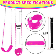 Perantlb outdoor swing features a coated chain for safer handling