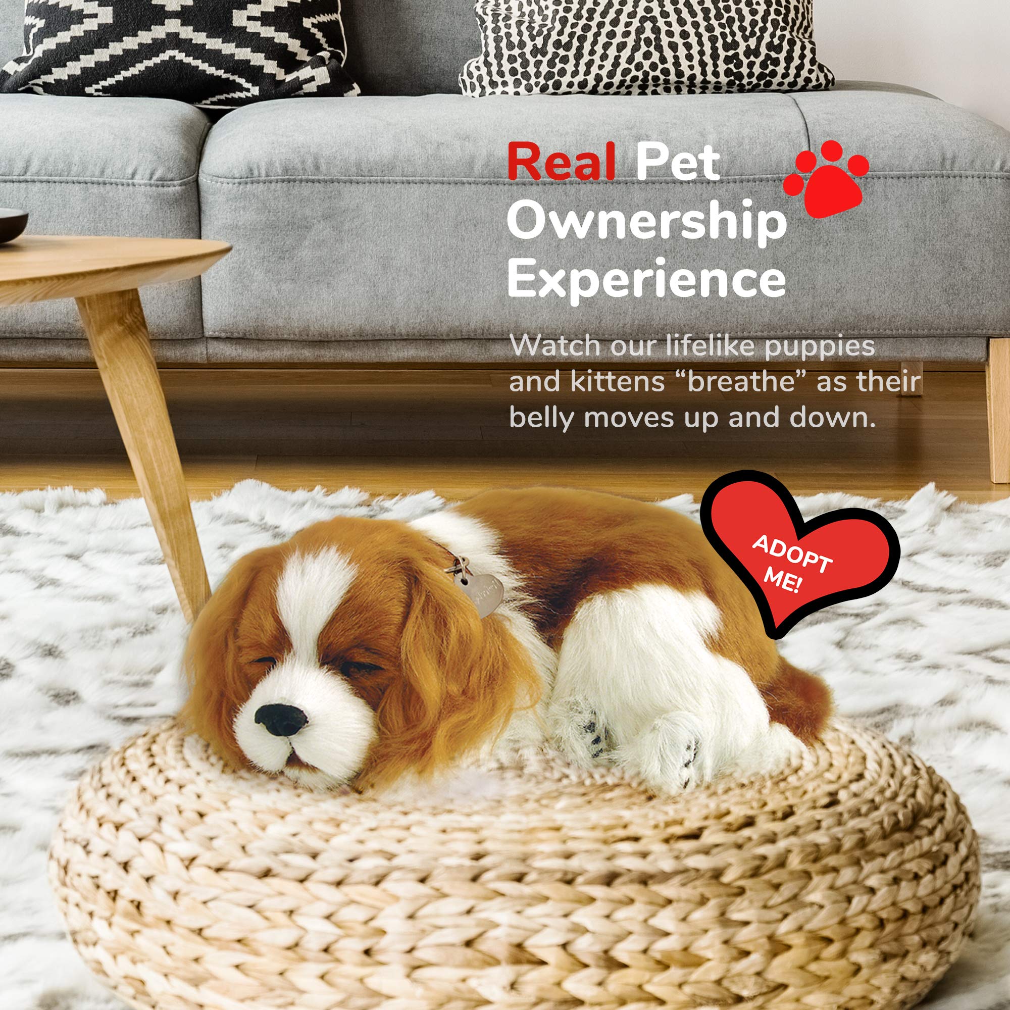 Perfect Petzzz 100% synthetic fur reduces allergy concerns for family-friendly play
