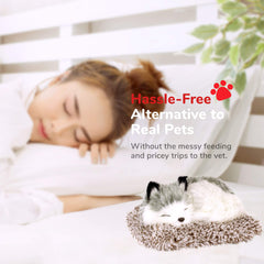 Perfect Petzzz Minis Alaskan Husky in action offers a low maintenance companionship option