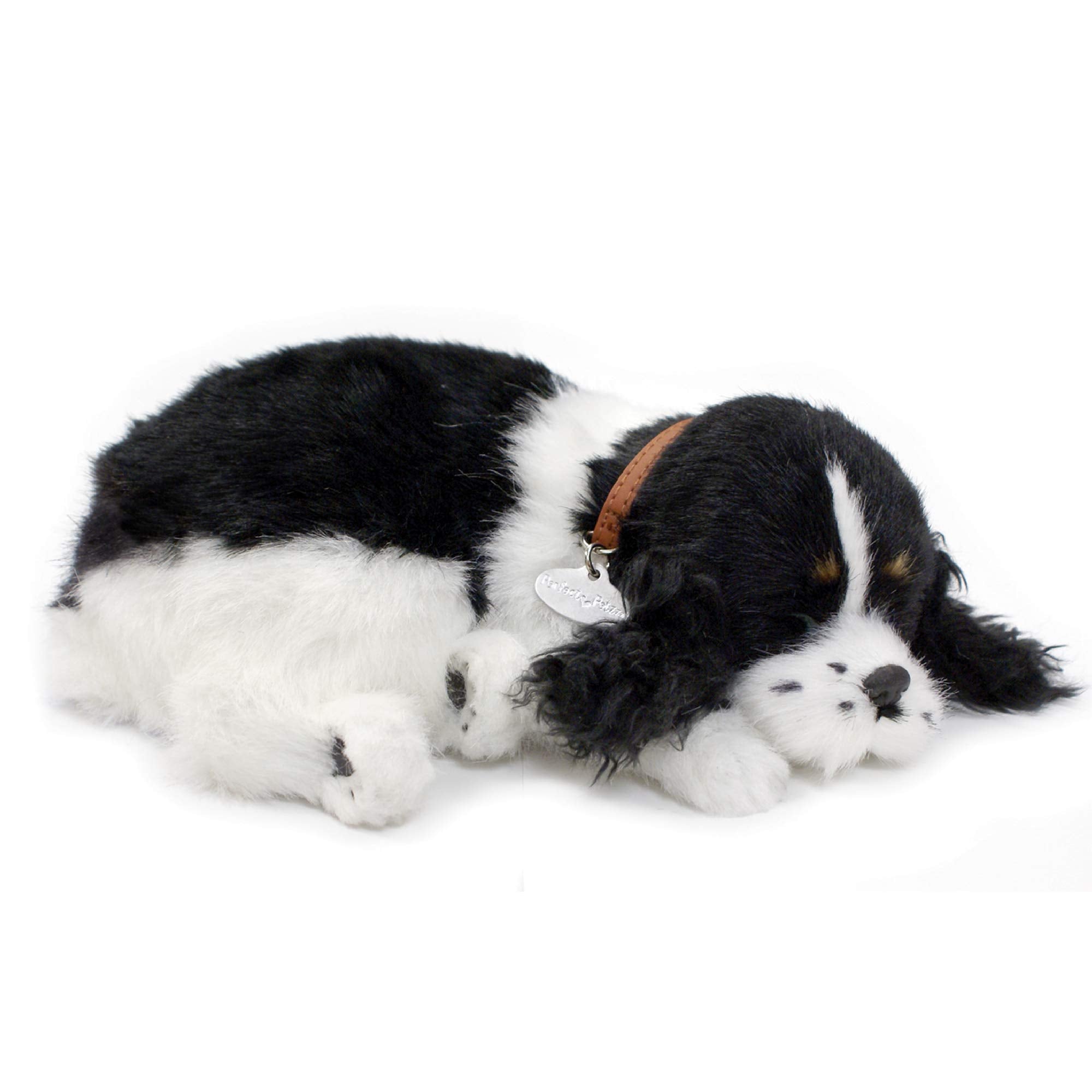 Perfect Petzzz Original Cocker Spaniel breathing feature enables soothing lifelike interaction.