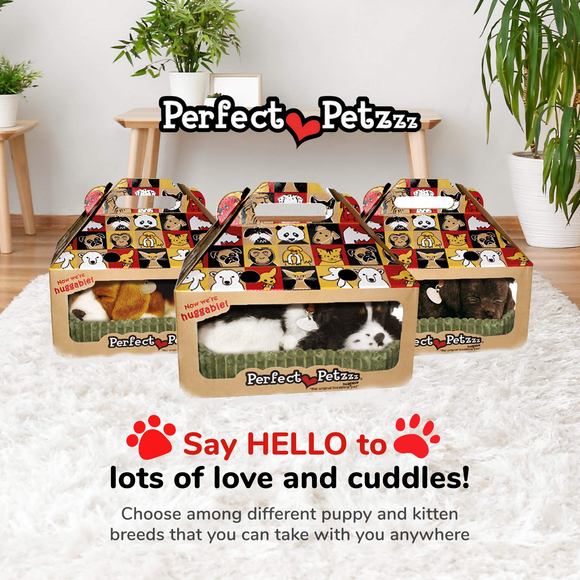 No mess feedings with Perfect Petzzz Cocker Spaniel for easy playtime maintenance.
