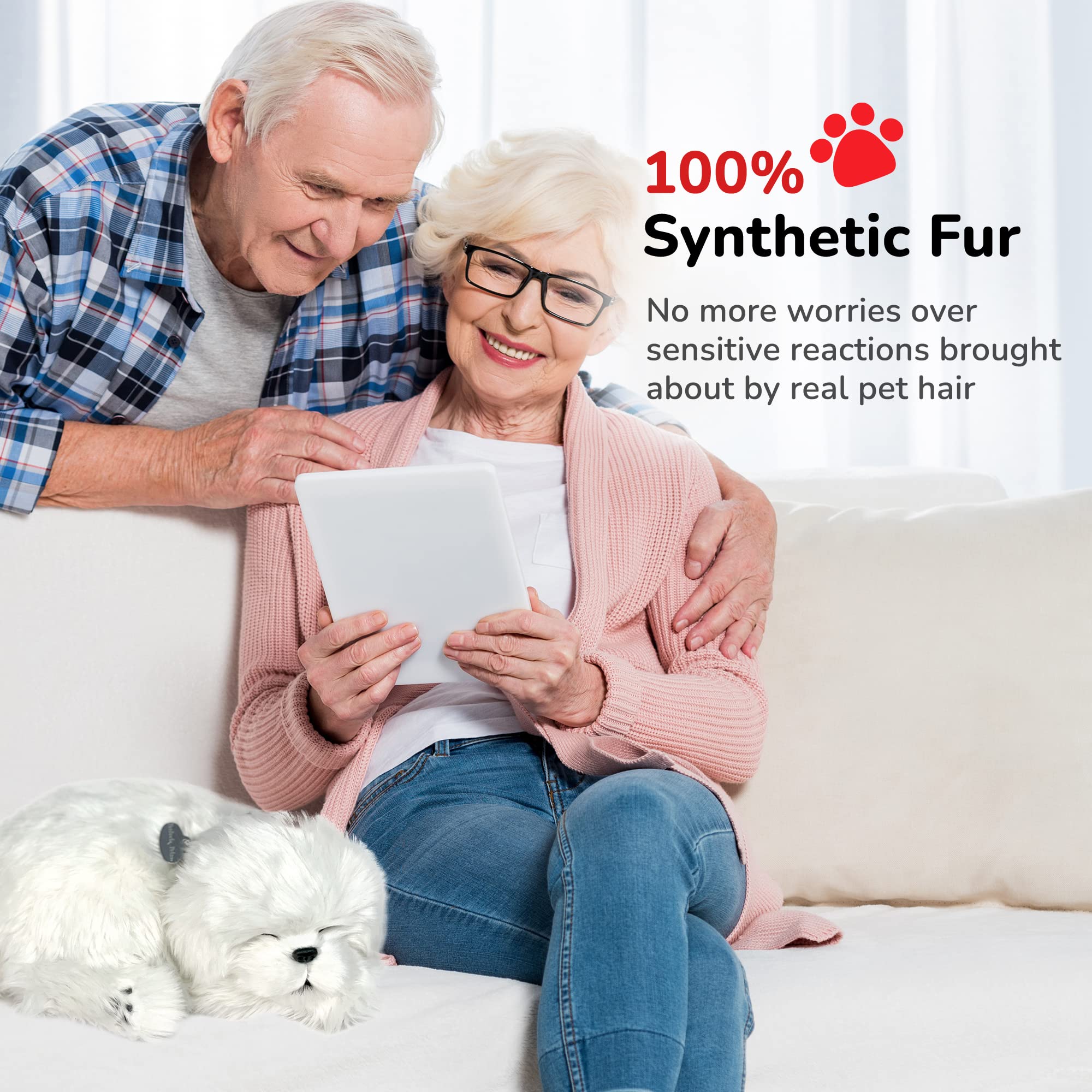 Perfect Petzzz Maltese quiet play ideal for delicate environments.