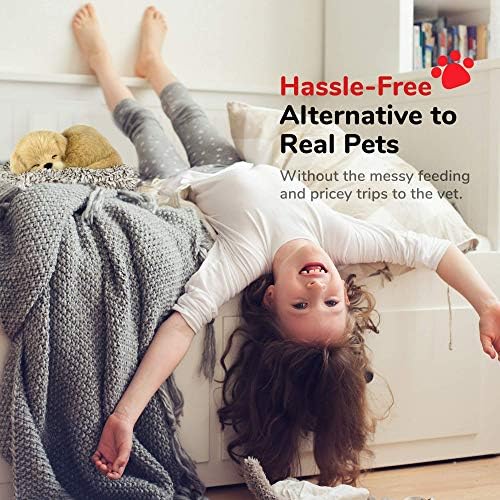 Toy dog snores softly for realistic, comforting experience with Perfect Petzzz.