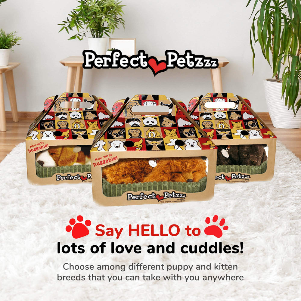 Perfect Petzzz Poodle 10-inch dimensions for easy display