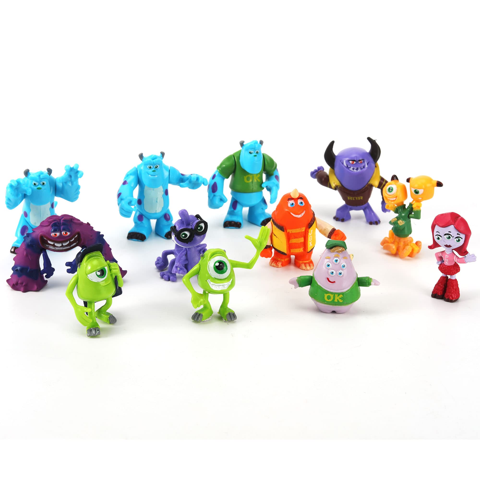 Perftsaly monsters cake toppers serve as carnival prizes and incentives