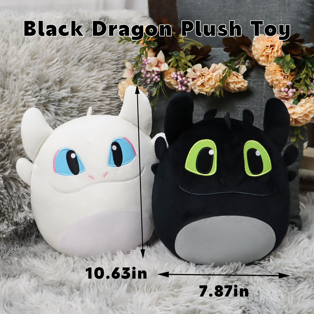 Periyholev dragon plush serves as a comforting travel companion.