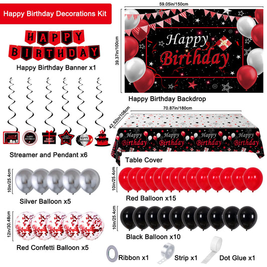 Perpetily bold birthday backdrop fabric creates a vibrant photo area for celebrations.