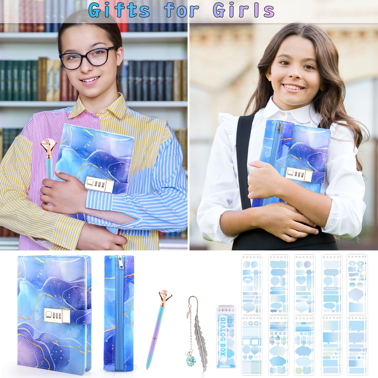 Perpetily packaging box highlights the gift-ready diary set