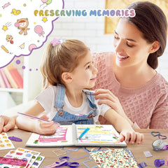 PERRYHOME DIY Journal Kit pens and tapes offer bright accents and easy decorating.