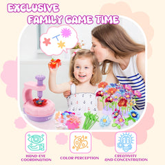 PERRYHOME colorful fabric petals for creative DIY flower making.