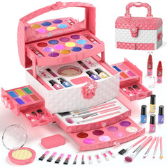 PERRYHOME kids makeup set box with Frozen theme for imaginative play