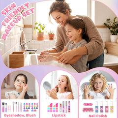 PERRYHOME mirror-brushes-kit helps kids imitate mom during creative play.