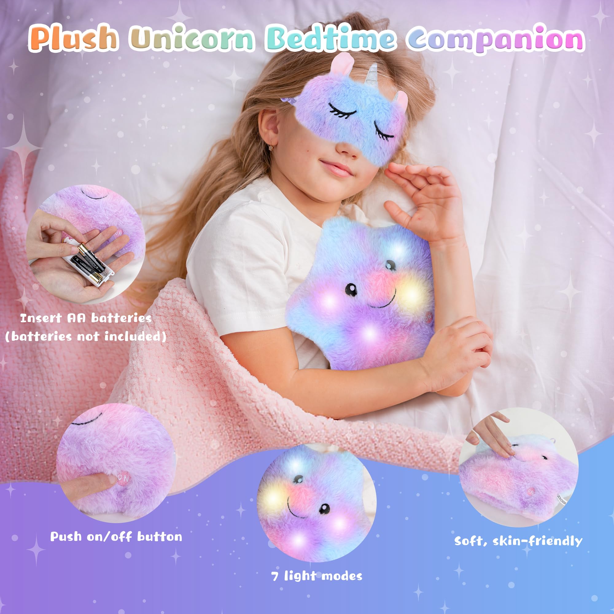Perryhome Unicorn gifts DIY 900ml bottle designed for creativity and hydration at school.