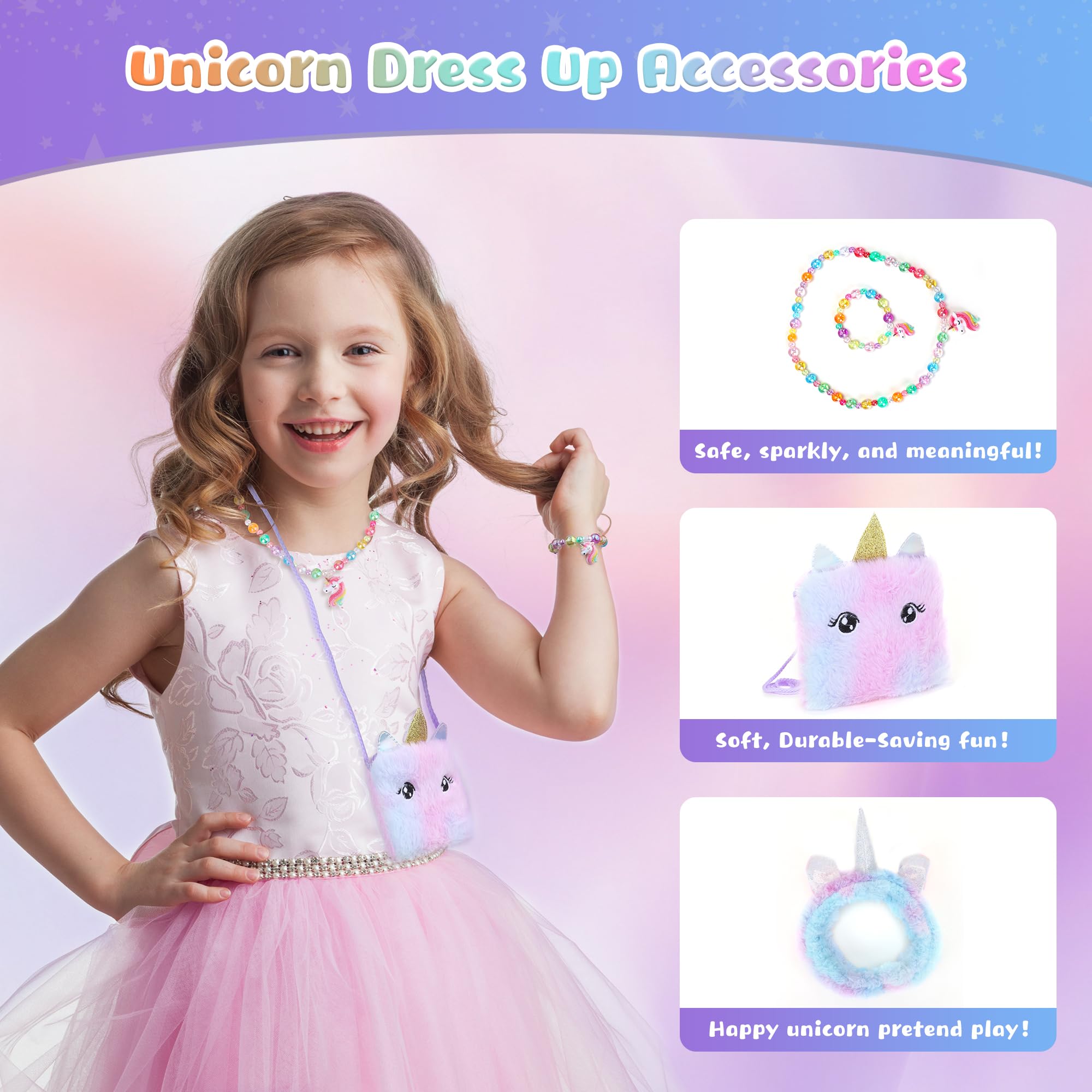 Perryhome Unicorn eye mask helps little ones relax during naps or travel.