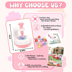 PERRYHOME Wrapping paper and connectors enable ready to gift bouquet designs
