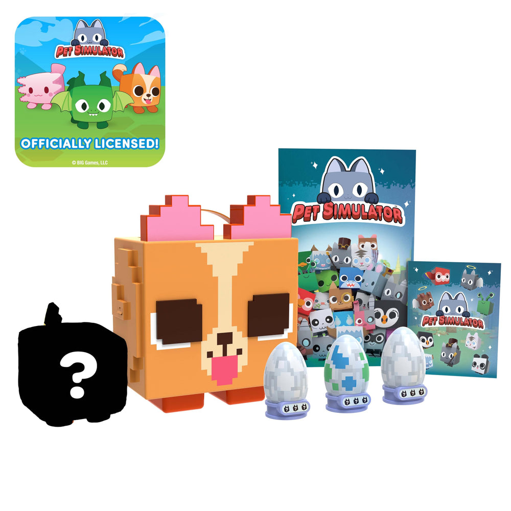 Pet Simulator exclusive Pixel Plush soft collectible for display and gifting.