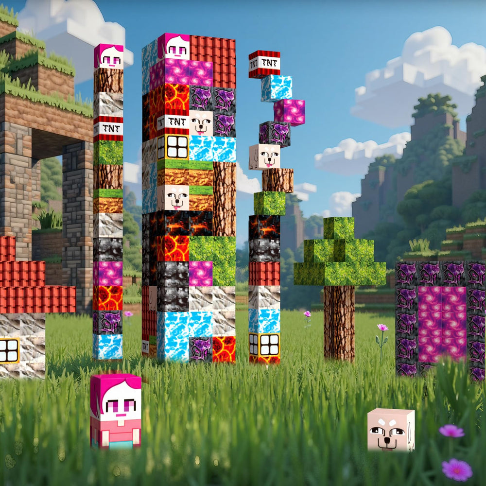 Petenjoy Magnetic Blocks trees encourage nature-inspired structures and storytelling.