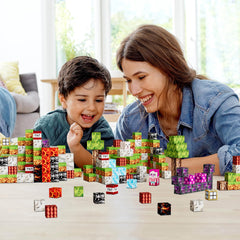 Petenjoy Magnetic Blocks windows and doors enable functional play spaces.