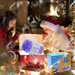 Petrella Bubble Gun portable design for indoor and outdoor fun.