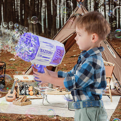 Petrella bubble-solution-ready setup for customizable bubble experiences at home.