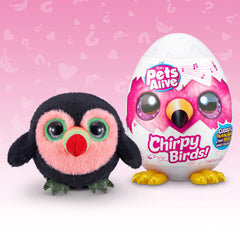 Pets Alive Chirpy Birds Toucan electronic pet with interactive talking features