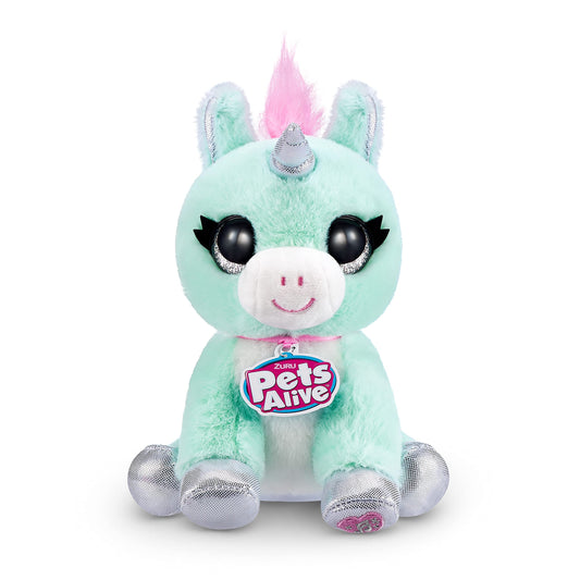 Pets Alive unicorn speak-and-repeat toy adds magical interaction for pretend play
