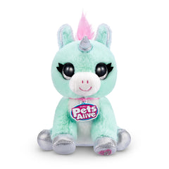 Pets Alive unicorn speak-and-repeat toy adds magical interaction for pretend play