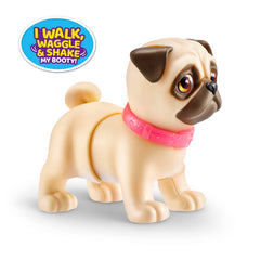 Pets Alive Booty Shakin' Pups wagging tail encourages storytelling and fun.
