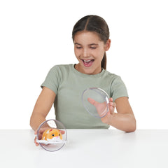 Pets Alive Hamstermania blue kids-friendly toy combines movement and sounds for interactive play