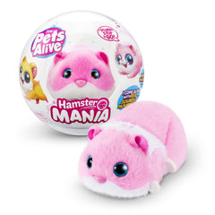 Pets Alive Hamstermania pink ball play for active imagination.