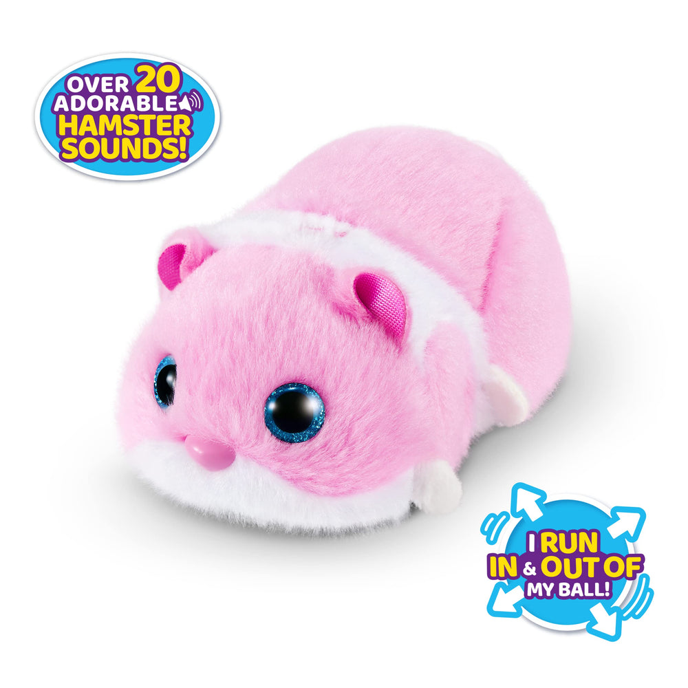 Pets Alive Hamstermania pink collectible hamsters set to complete your collection.