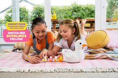 Pets Alive Mommy Duck and Baby Surprise offers 10+ quacking sounds